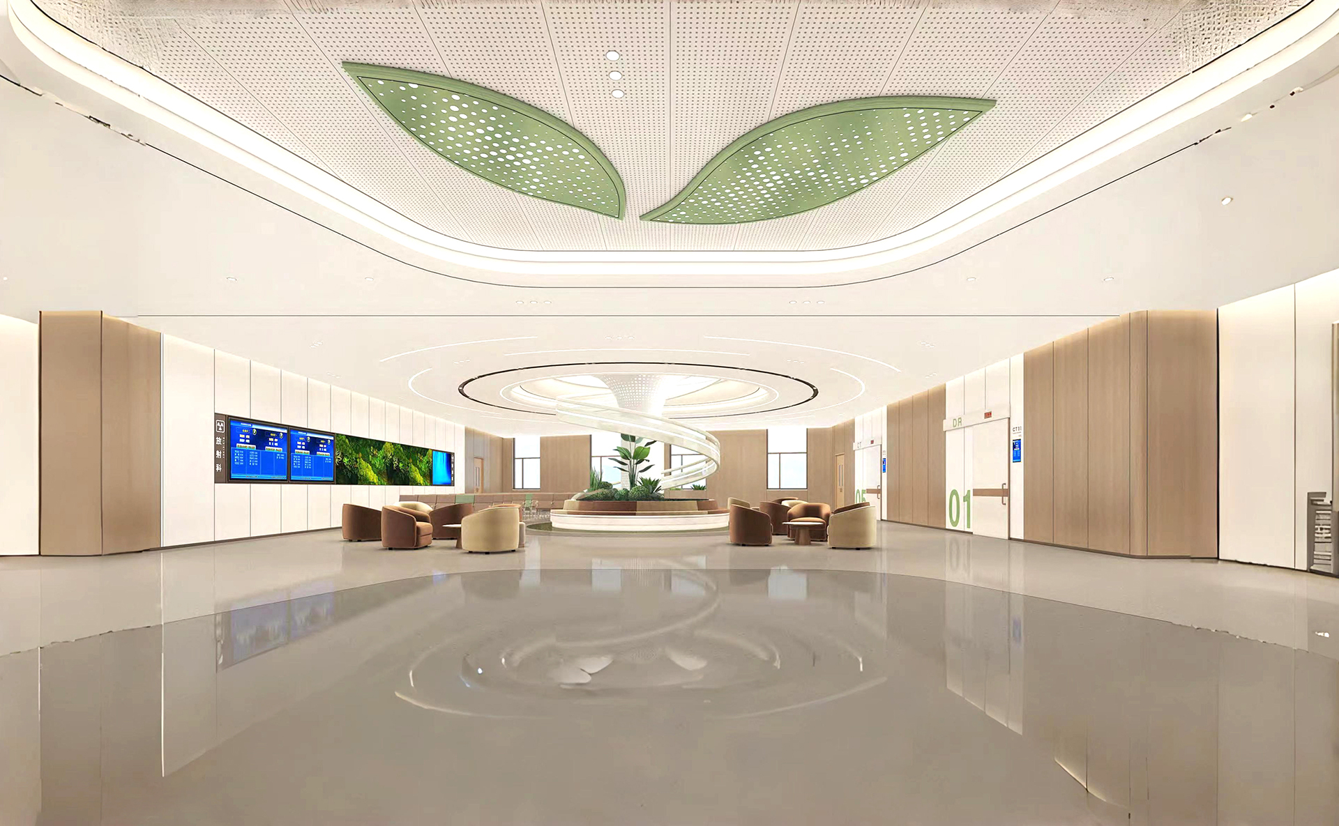 厚德医院放射大厅