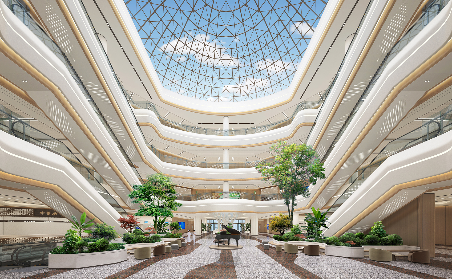 厚德医院阳光大厅